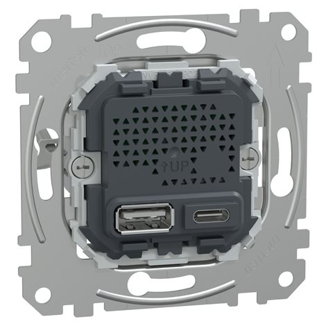 MEG4366-0140 Mechanizmus nabíječky USB A+C 21W PD PPS