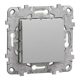 NU528230 Unica - Přepínač střídavý řazení 6, IP44, 2M, Aluminium
