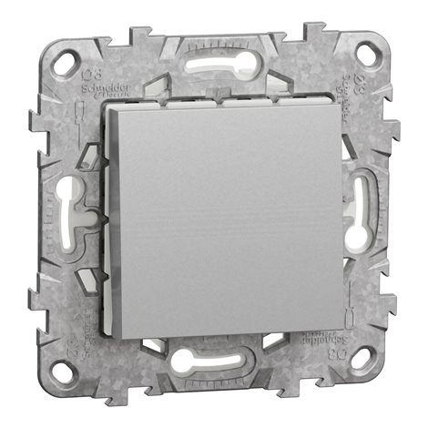 NU528230 Unica - Přepínač střídavý řazení 6, IP44, 2M, Aluminium