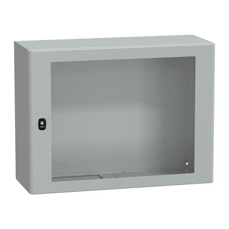 NSYS3D6830T S3D, 600x800x300, průh. dveře, RAL 7035