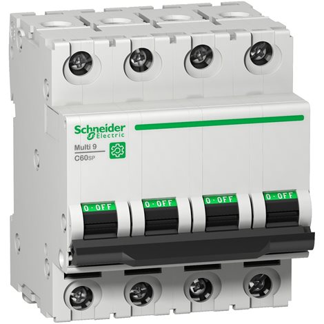 M9F21432 Jistič Multi9 C60SP 4P B 32A 10kA 480Y/277V UL1077