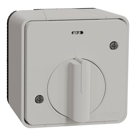 MUR39067 Kompletní Mechanický časový spínač, IP55, bílý