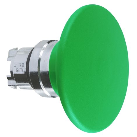 ZB4BR3 Ovládací hlavice stiskací s hřib. knoflíkem - zelená