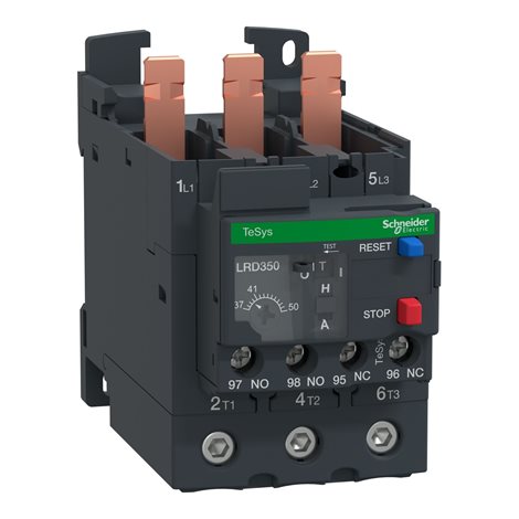 LR3D350 37-50A třída 10A tepelné ochr. relé pro asym. zátěž Everlink
