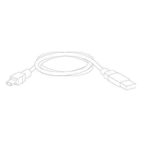 LV850067SP USB kabel miniUSB/USB pro Micrologic X