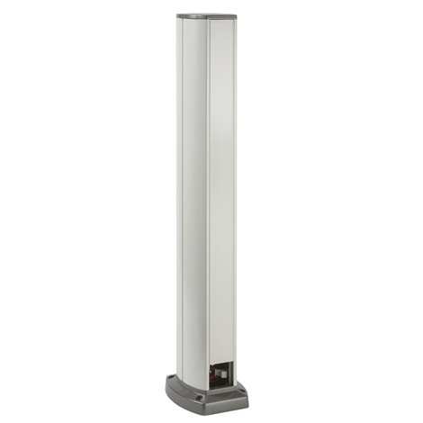 ISM20203P OptiLine 45 - Obslužný sloupek bez průchodky dvoustranný 0.7 m, bílý