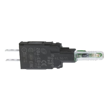 ZB6EB6B Objímka pro signálku, 12...24V - modrá