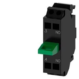 3SU1400-2AA10-3BA0 kontaktní modul 1NO pružinová svorka upevnění na dno