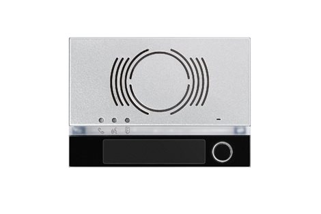1168/131 Kryt audio modulu s 1 tlačítkem, DDA, černý