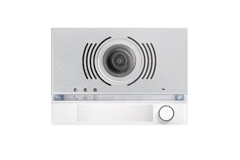 1168/142 Kryt audio/video modulu se 2 tlačítky (1 jmenovka), DDA, černý