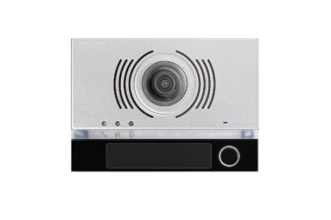 1168/141 Kryt audio/video modulu s 1 tlačítkem, DDA, černý
