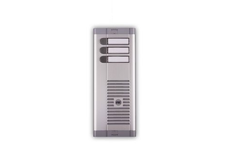 925/103 Tlačítkový panel s prostorem pro hlasovou jednotku, 3 tlačítka, 1 sloupec 1