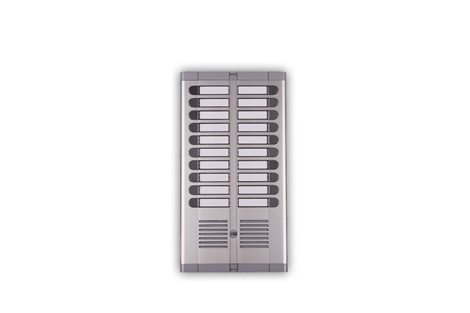 925/220 Tlačítkový panel s prostorem pro hlasovou jednotku, 20 tlačítek, 2 sloupce
