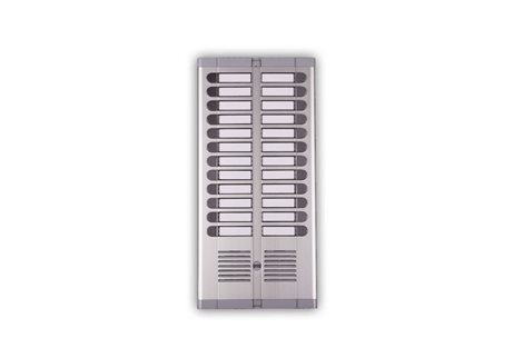 925/224 Tlačítkový panel s prostorem pro hlasovou jednotku, 24 tlačítek, 2 sloupce