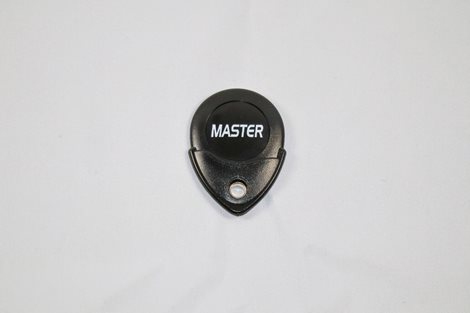 FD-010-080 Bezkontaktní klíč 13,56 MHz, FDI černý s nápisem MASTER 1