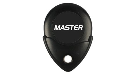 FD-010-080 Bezkontaktní klíč 13,56 MHz, FDI černý s nápisem MASTER 2