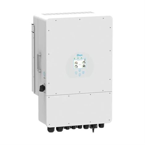 Hybridní třífázový nízkonapěťový měnič DEYE 10kW (48V) SUN-10K-SG04LP3-EU, bílá barva 1