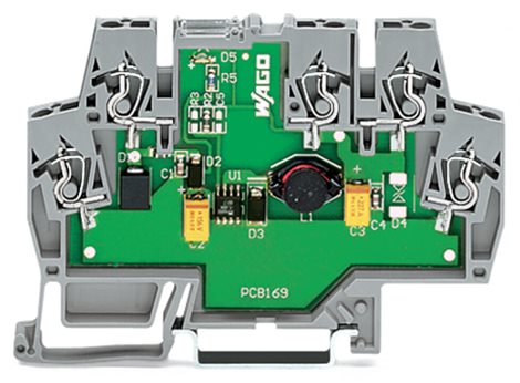859-804 Převodník DC/DC IN DC 12 V, šedá 1