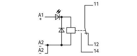 286-304/004-000 Reléový modul; Jmenovité vstupní napětí: 24 V DC; 1 přepínací kontakt 3