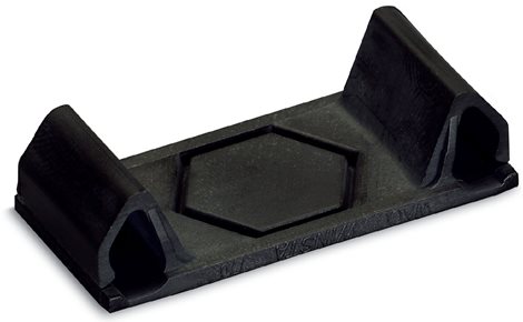 770-643 Uzávěr 3pól. Pro výřezy v plechu Plast