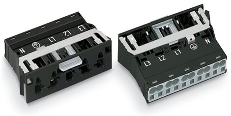 770-715/007-000 Zástrčka Snap-In S přímým kontaktem PE 5pól. Kód. A 1