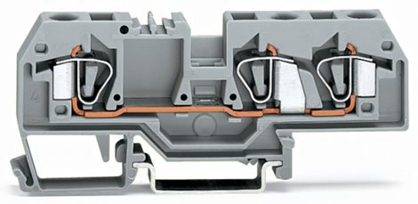 282-681 3vodičová průchozí svorka 1