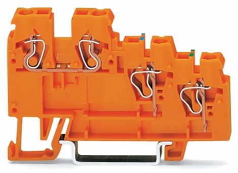 270-577 3vodičová napájecí svorka pro akční člen oranžová 1