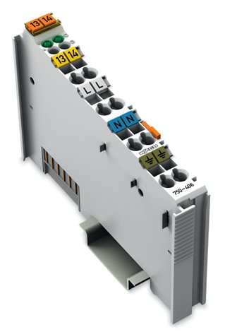 750-406 2DI 120 VAC, světle šedá 1