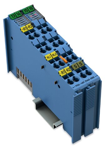 750-481/040-000 2kanálový analogový vstup; Měření odporu; Jiskrově bezpečný; Extrémní 1