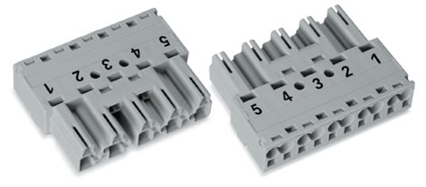 770-255 Zástrčka 5pól. Kód. B 1