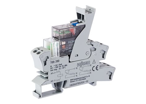 788-390 Reléový modul 24V DC / 230V 8A; 2P 1