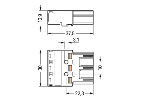 770-213 Zástrčka 3pól., Černá 2