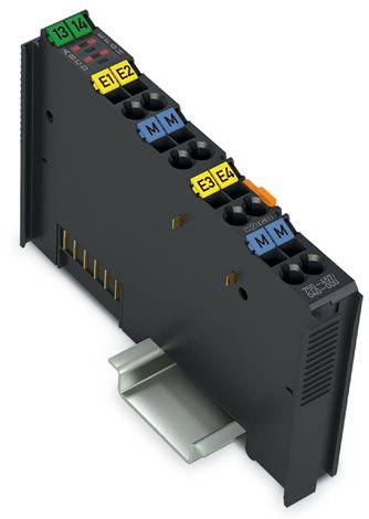 750-457/040-000 4AI 4kanálový analogový vstup ±10 V DC SE, Tmavě šedá 1