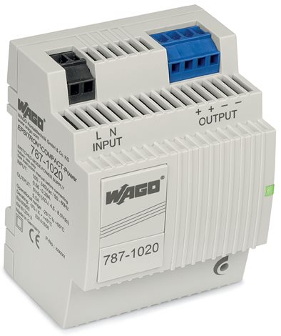 787-1020 Spínaný napájecí zdroj; Compact; 1fáz.; Výstupní napětí 5 V DC; Výstupní proud 5,5 A; Signá 2