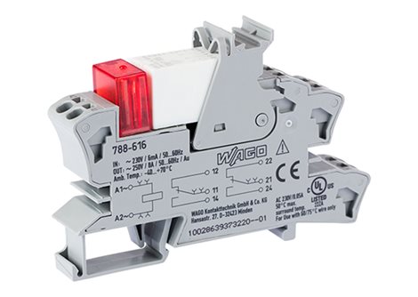 788-616 Reléový modul AC 230 V, Šedá 1