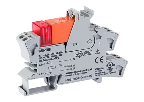 788-508 Reléový modul AC 230 V, Šedá 1