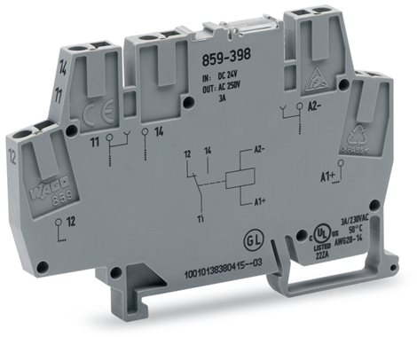 859-398 Reléový modul 1