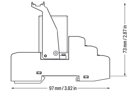 858-314 Reléový modul 24 V DC 2