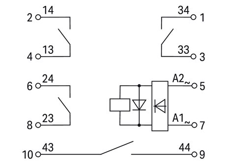 2042-3829 REL AC/DC 24–230 V 3