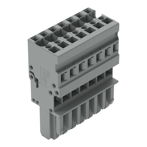 769-107 1vodičová pružinová svorkovnice 1