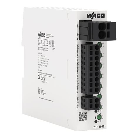 787-3668 Elektronický jistič 8kanál. Vstupní napětí 24 V DC 1