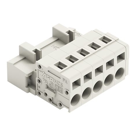721-605 1vodičový konektor s pájecími piny 1