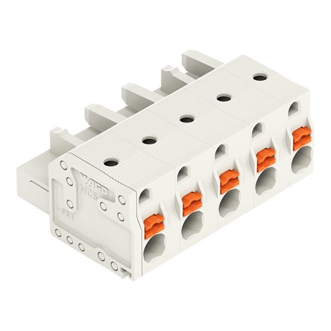 2721-205/026-000 1vodičová pružinová svorkovnice; Tlačítko; Push-in CAGE CLAMP®; 2,5 mm² 1