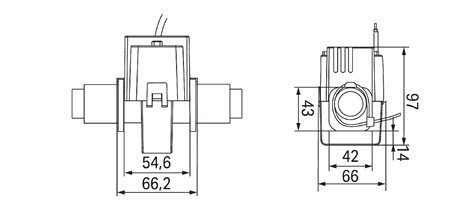 855-5001/400-000 Transformátor proudu s děleným jádrem 2