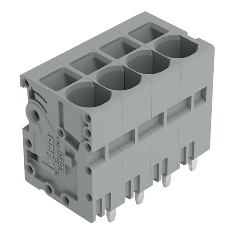 2626-3103 Svorka na desky plošných spojů 6 mm², šedá 1
