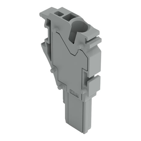 2022-171 1vodičový středový modul s pružinovou svorkovnicí 2,5 mm² 1pól.