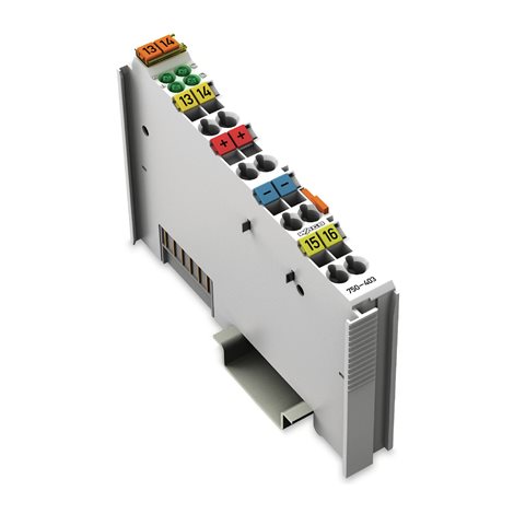 750-403 4kanálový binární vstup; DC 24 V; 0,2 ms 1