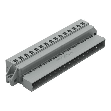 231-615/019-000 1vodičový konektor s pájecími piny 1