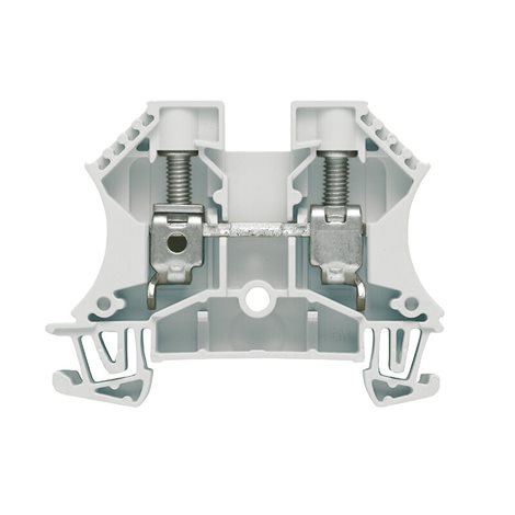 WDU 10 GR Průchozí svorka, Šroubové připojení, 10 mm², 1000 V, 57 A, Šedá