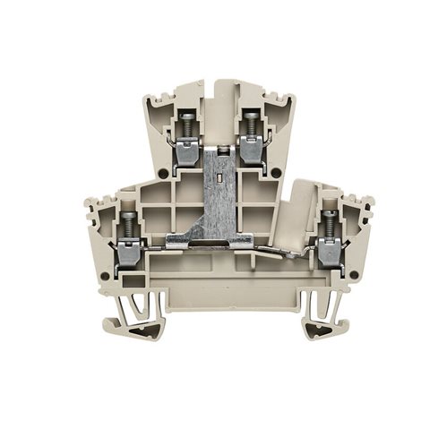 WDK 2.5V Průchozí svorka, Svorka se dvěma vrstvami, Šroubové připojení, 2.5 mm2, 400 V, 24